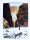Post Card From Morocco Maroc Carte Postale 1986 Mountains Rocks Tinghir Gorge Todra - Morocco (1956-...)