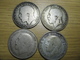 GREAT BRITAIN UK  4 COINS 1 ONE SHILLING SILVER 1921 2 1922  1926 . LOT 2017/2 NUM 4 - I. 1 Shilling