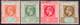 SEYCHELLES 1912-13 SG #71-74 MH First Four Stamps Of The Set - Seychelles (...-1976)