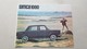 Simca 1000-1000 GL Depliant Originale Italiano Auto - Genuine Car Brochure - Automobili