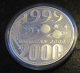 France - Monnaie/Médaille Frappe Du Siècle An 2000 - Belle épreuve / Proof - Argent 1er Titre - 1999 Exemplaires - Commémoratives