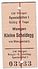 WENGEN - KLEINE SCHEIDEGG - 1980 - TICKET - TRAIN - BILLET - - Eisenbahnverkehr