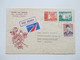 Delcampe - Indonesien 125 Stk. 1954 - 84 FDC / R-Briefe / Luftpost Alles Echt Gelaufen! Einige Blocks 80er Jahre Und 1 Numisbrief. - Indonesia