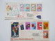 Delcampe - Indonesien 125 Stk. 1954 - 84 FDC / R-Briefe / Luftpost Alles Echt Gelaufen! Einige Blocks 80er Jahre Und 1 Numisbrief. - Indonesia