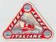 07195 "L.A.I. - LINEE AEREE ITALIANE" ADESIVO PUBBLICITARIO ORIG. - Stickers