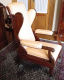 Rare Fauteuil Formant Chaise-longue Louis-Philippe En Acajou Impeccable Restauré - Other & Unclassified