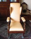 Rare Fauteuil Formant Chaise-longue Louis-Philippe En Acajou Impeccable Restauré - Other & Unclassified