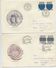 CZECHOSLOVAKIA 1980 Town Arms On 4 FDCs.  Michel 2552-55 - FDC