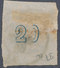 Stamp  Greece 1861-86? Large Germes 20l Used Lot#104 - Used Stamps