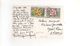 Beaux Timbres Yvert N° 983 , 984  Sur Carte , Postcard Du 18/07/1964 - Briefe U. Dokumente