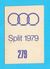 ARCHERY - Mediterranean Games 1979 MINT CARD Tir à L'arc Bogenschießen Tiro Con L'arco Tiro Jeux Mediterraneens - Sonstige & Ohne Zuordnung