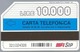 IT.- SIP. TELECOM ITALIA. CARTA TELEFONICA. LIRE 10.000. Se Ti Gira Di Incuriosire. SEAT. . 2 Scans - Openbare Reclame