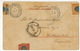 Porto Alegre Cidade Baixa 1903 Used 3 Stamps To Valladolid Spain One Crease - Porto Alegre