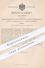 Original Patent - Arthur Eichelberger , Berlin / Charlottenburg , 1899 , Ventilator , Ventilatoren | Wasser , Dampf !! - Historische Dokumente