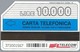 IT.- CARTA TELEFONICA. LIRE 10.000. 144.22.1900 GIORNALE TELEFONICO TUTTE LE NOTIZIE DA TUTTO IL MONDO. NTC 2 Scan - Openbare Reclame