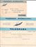 TELEGRAMA TRANSRADIO INTERNACIONAL COMPAÑIA ARGENTNA DE TELECOMUNICACIONES S.A. AÑO 1942 COMPLETO DIRIGIDO AL PRESIDENTE - Storia Postale