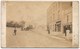 CDV ± 1870 Rare Street Scene, Man With Stovepipe Hat, Undertaker Business. Imprint Says: R. Gillo, Bridgwater - Old (before 1900)