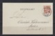 Niederland 1899 Fotokarte " Rotterdam De Zeeven Molens" In Berlin Als Ortspostkarte Mit Packetfahrtmarke Verwendet - Brieven En Documenten