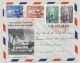 Suriname - 1954 - Jeugdwerk Zegels Op FDC Van Paramaribo Naar Willemstad / Curacao - Surinam ... - 1975