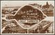 Multiview, Plaice For A Good Time, Great Yarmouth, Norfolk, 1958 - Valentine's RP Postcard - Great Yarmouth