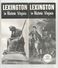 Dépliant Touristique, 16 Pages  , Etats Unis , Virginie , LEXINGTON In Historic Virginia , 2 Scans , Frais Fr : .1.75 E - Dépliants Touristiques
