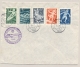 Nederland - 1948 - Kindserie Kinderspelen Op Cover Met Stempel Leiden En Autopostkantoor - Brieven En Documenten