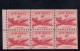 Sc#C39a 6c Air Mail Booklet Pane Of 6 1949 US Stamps - 2b. 1941-1960 Ungebraucht