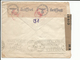 Espagne, Lettre Cipriano Flores Guillamon Murcia - Genève Suisse + Cachet Censura Madrid (1.7.1942) - Covers & Documents