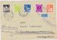 GERMANY 1951 (1.12.) COVER SUB-P.O. "Rüssingen" KIRCHHEIMBOLADEN MIXED FRANKING (resent) - Other & Unclassified