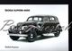 8 273 CZECH REPUBLIC  - Cca 2010 - Skoda Superb 4000  (1939–1941) 4-door Limousine  Full-size Luxury Car - Passenger Cars