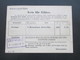 Delcampe - Schweiz 1939 / 41 PK Kriens - Luzern - Bahn. Eisenfass Oel / 2 Kannen Oel. Avis Für Güter 2 Stück!! - Briefe U. Dokumente