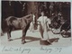 CPA Photographie Photography Emile Et Le Poney Malagny Genthod 1917 - Genthod