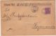 GERMANY 1904 (8.10.) CHARGE COVER BERLIN (cpl.seals) Mi 77 TO HOYERSWERDA - Autres & Non Classés