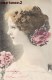 ILLUSTRATEUR HENRI BOUTET PORTRAIT DE FEMME 1900 - Boutet