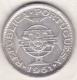 Colonie Portugaise .SAO TOME E PRINCIPE .10 Escudos  1951 . Argent - Sao Tome Et Principe