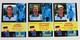 3 Cartes PANINI FOOTBALL France 98 World Cup Coupe Du Monde Allemagne Ricken Sammer Basler - Trading Cards