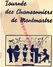 16- CONFOLENS-RARE PROGRAMME CHANSONNIERS MONTMARTRE-SALLES DES FETES 28-10-1936-BERTIER-GRELLO-LABORDE-GOULEBENEZE- - Programma's