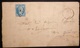 Greece Folded Letter EL 1864 Fr. 20 Lepta LHH Canc. Nafplion #15 To Tripolis - Cartas & Documentos