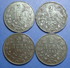 BULGARIA - GERMANY LOT OF 4 X 2 LEVA 1941 IRON BETTER QUALITY - Bulgaria