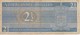 BILLETE DE NEDERLANDSE ANTILLEN DE 2,50 GULDEN  DEL AÑO 1970  (BANKNOTE) AVION-PLANE - Nederlandse Antillen (...-1986)