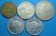 LOT OF 5 COINS DIFFERENT YEARS, LEBANON, SYRIA - Otros – Asia