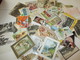 Lot Vieux Papiers Tres Divers, Cartes, Cpa Photos, Vieux Journaux, Etiquettes Vin, Fromage, Menus, Pub, ,buvard, Chromos - Unclassified