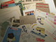 Delcampe - Lot Vieux Papiers Tres Divers, Cartes, Cpa Photos, Vieux Journaux, Etiquettes Vin, Fromage, Menus, Pub, ,buvard, Chromos - Unclassified