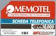 IT.- TELECOM ITALIA. CARTA TELEFONICA. LIRE 10.000. MEMOTEL. SERVIZIO DI SEGRETERIA TELEFONICA. 2 Scans - GSM-Kaarten, Aanvulling & Voorafbetaald