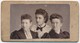 Lot Of 5 Small Photographs, Portraits - Old (before 1900)