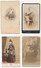 7 CDV's  Of Women 1870's - 1890's - Old (before 1900)