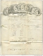 Lot N°8247e FRANCE - N°60A Avec Variété De Piquage Obl ""d'EPINAC 15/MARS/75"" Sur Facture Décorée Pour AUTUN - Peu Comm - 1871-1875 Cérès