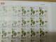 Malaysia 2002 10 Sen Federal Territory 2017 Full Sheet 100 MNH Agricultural Agro - Malaysia (1964-...)