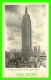 NEW YORK CITY, NY - EMPIRE STATE BLDG - ACTUAL PHOTOGRAPH - - Empire State Building