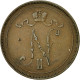 Monnaie, Finlande, Nicholas II, 10 Pennia, 1896, TTB+, Cuivre, KM:14 - Finlande